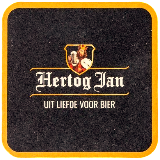 Bierviltjes Hertog Jan  van tapverhuurroosendaal.nl